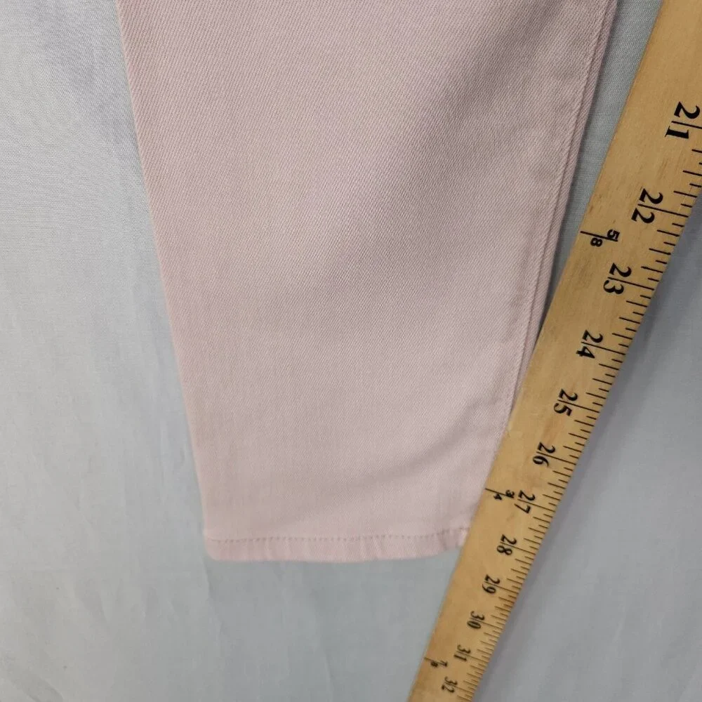 AG Adriano Goldschmied Ankle Jeans Size 28 High Rise The Farrah Skinny Pink